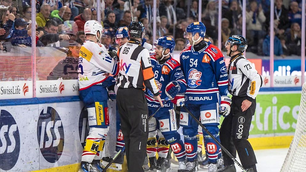 5:1-Heimsieg zum Playoff-Auftakt für den Titelverteidiger - Gallery. Im ersten Zürcher Playoff-Derby seit elf Jahren kamen nur sehr selten Emotionen auf
