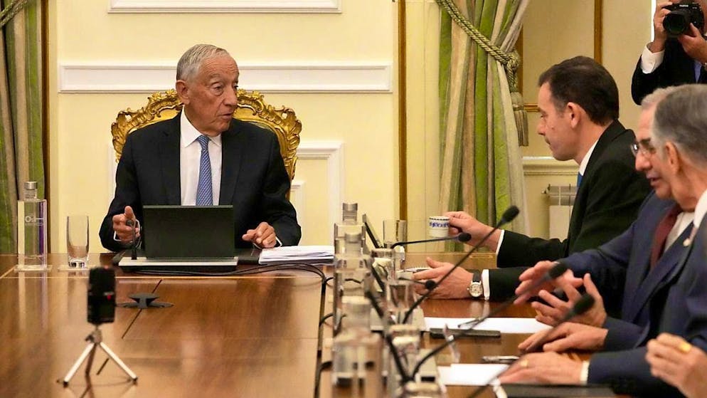 The Portuguese President Marcelo Rebelo de Sousa. Photo: Armando Franca/AP/dpa