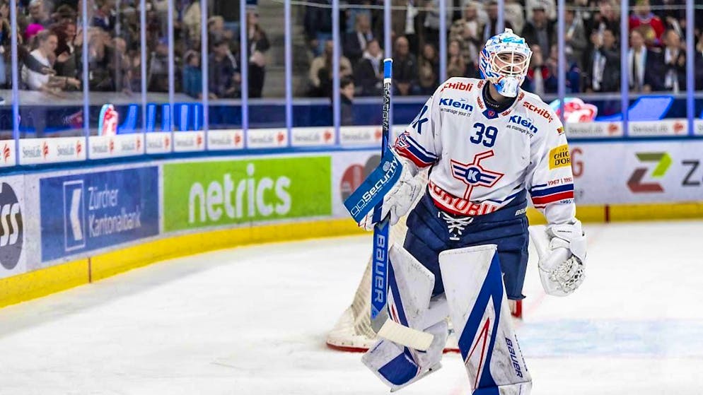 5-1 home win to kick off playoffs for defending champions - Gallery. Sandro Zurkirchen in the Kloten goal had to be beaten five times