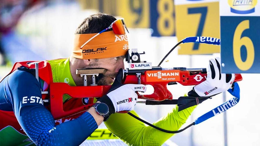 Jakov Fak remained flawless at the shooting range