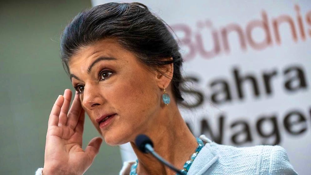 Sahra Wagenknecht, (BSW, Sahra Wagenknecht Alliance). Photo: Michael Kappeler/dpa