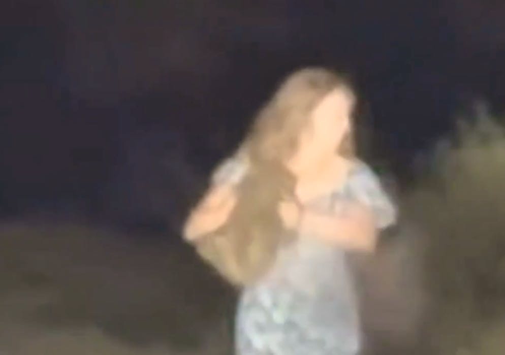 Die Influencerin mit dem Wombat-Baby. 