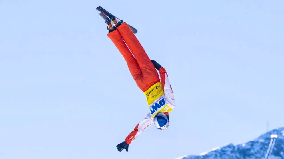 Noé Roth celebrates his first victory in two years in Livigno