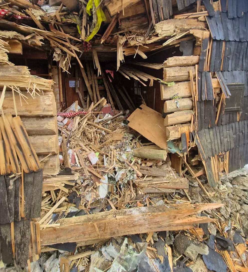 Das Flugzeug des Wasa-Erben Lundström stürzte am 11. März 2025 in eine Berghütte auf dem Berg Velika-Planina in Slowenien.