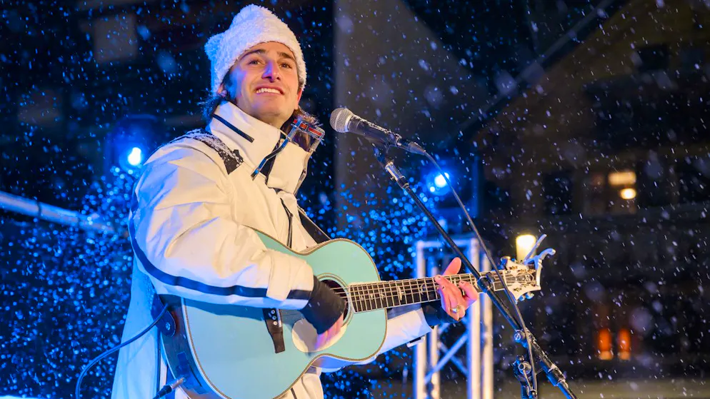 Burgener hat auch als Musiker Erfolg.