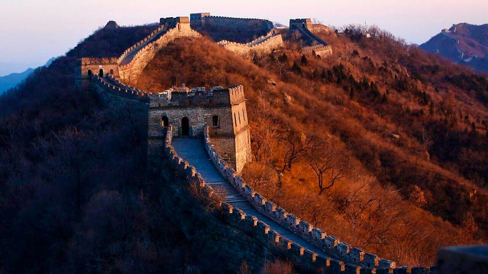 Die Entblössung der unteren Körperhälfte ist Medienberichten zufolge in China nicht erlaubt. 