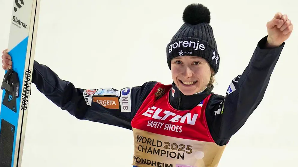 19-year-old ski jumper Nika Prevc from Slovenia is currently in a class of her own