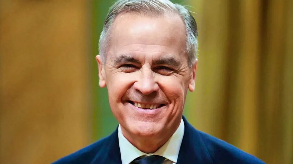Canadian Prime Minister Mark Carney reacts during the swearing-in ceremony in Ottawa. Photo: Sean Kilpatrick/The Canadian Press/AP/dpa - ATTENTION: For editorial use only and only with full attribution to the above credit