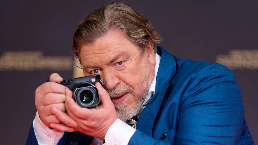 «Ich würde eher ohne Schuhe als ohne meine Leica aus dem Haus gehen!», Schauspieler Armin Rohde über seine Passion.