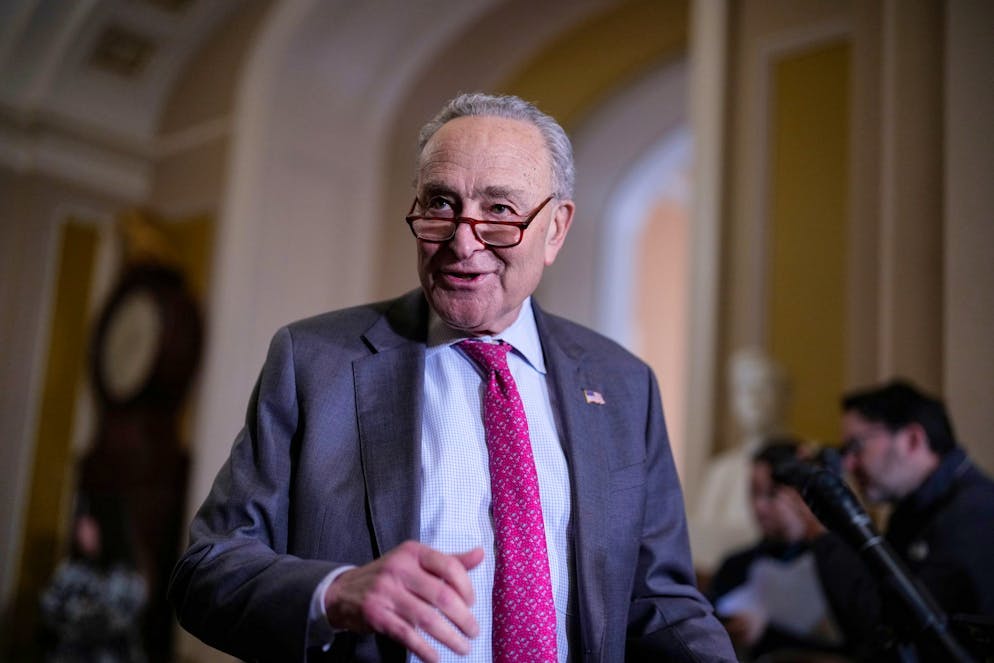 Der demokratische Minderheitsführer im Senat, Chuck Schumer.