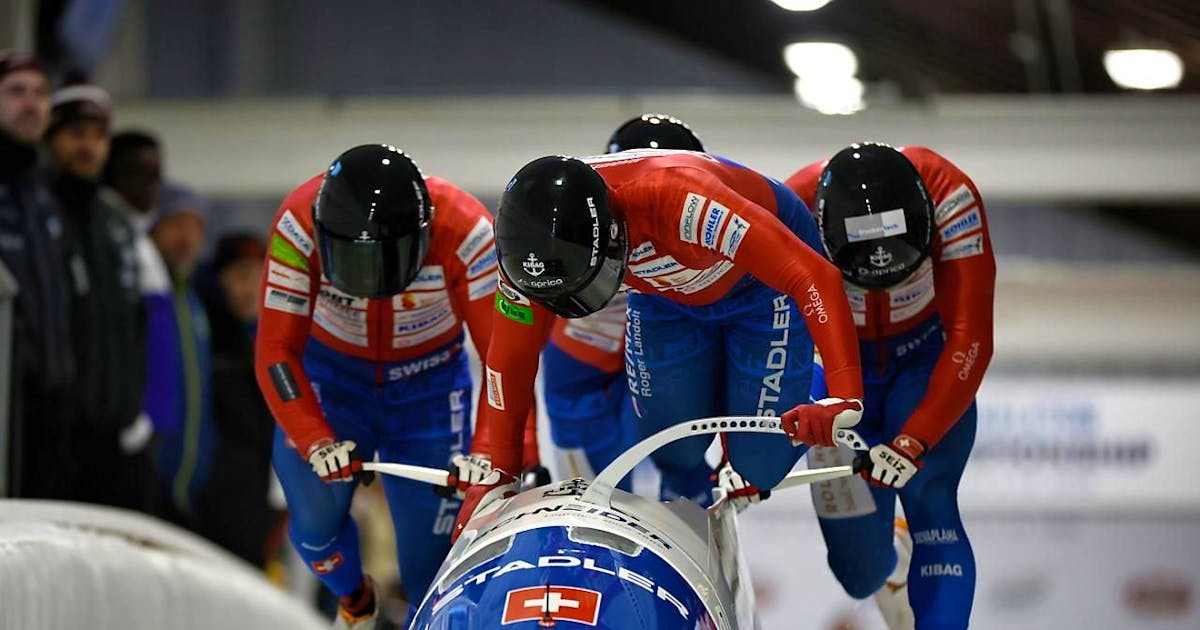 Viererbob-WM: Schweizer Team von Sport Vogts auf Platz 8 - Zweiter Lauf abgesagt