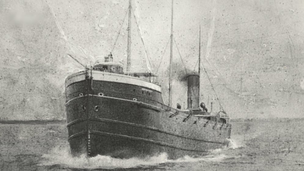 Sensationsfund in 200 Metern Tiefe. Der unsinkbare Dampfer, der im Sturm einfach auseinanderbrach