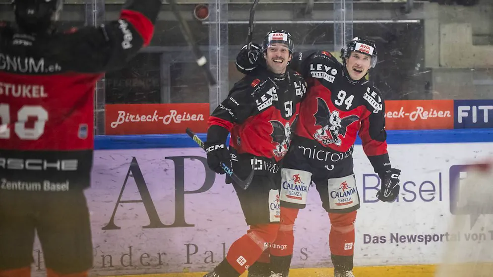 Der EHC Basel kann sich über den Einzug in den Final der Swiss League freuen.