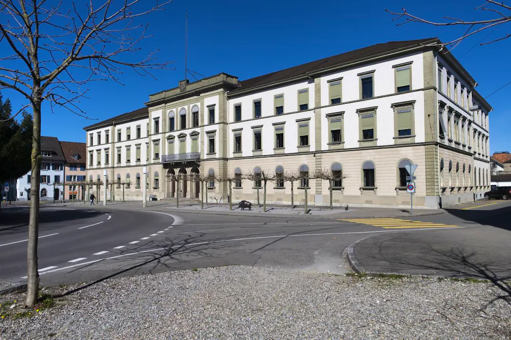 Das Thurgauer Regierungsgebäude in Frauenfeld.