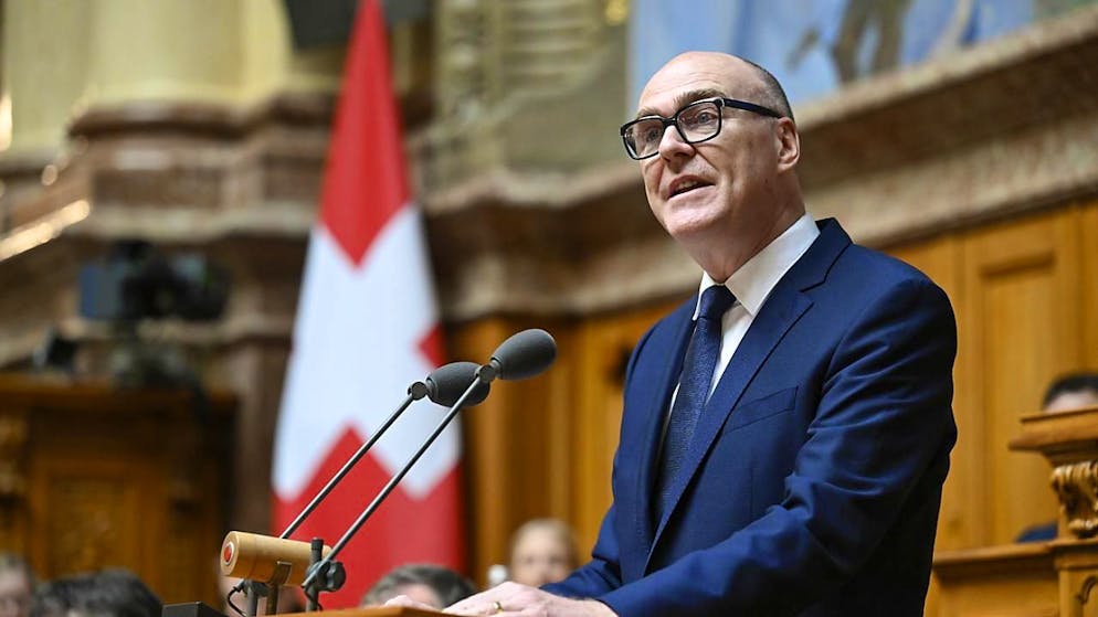 Der neue Mitte-Bundesrat Martin Pfister tritt per 1. April die Nachfolge von Viola Amherd im Verteidigungsdepartement an. (Archivbild)