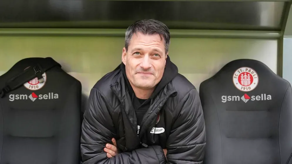 St. Paulis Trainer Alexander Blessin sah ein Heimsieg von seinem Team.