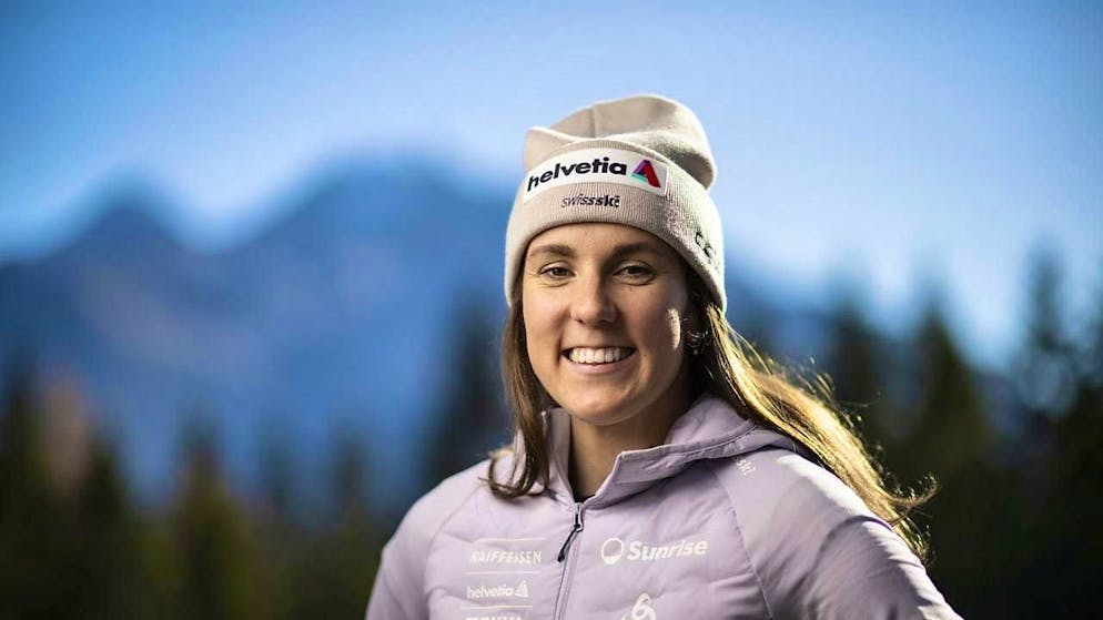 Anja Weber is better classified in a distance race in the World Cup than ever before