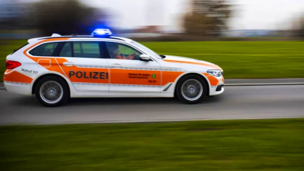 The St. Gallen cantonal police had to respond to an accident in Gossau SG. (archive picture)