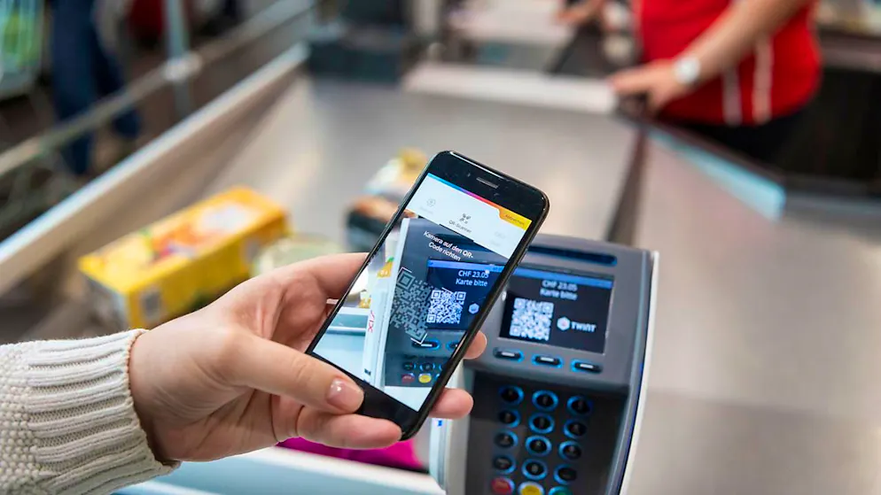 In den Spar-Filialen konnte nur noch mit Twint oder Bargeld bezahlt werden: Die Firma ist Opfer eines Cyberangriffs geworden. (Symbolbild)
