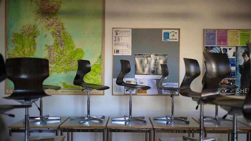 Five years ago, the Federal Council declared a lockdown for Switzerland - Gallery. Five years ago, schools had to close due to the lockdown. (archive image)