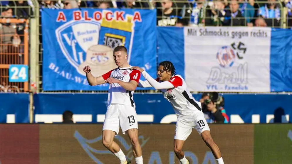 Rasmus Kristensen puts Frankfurt on the road to victory early in Bochum