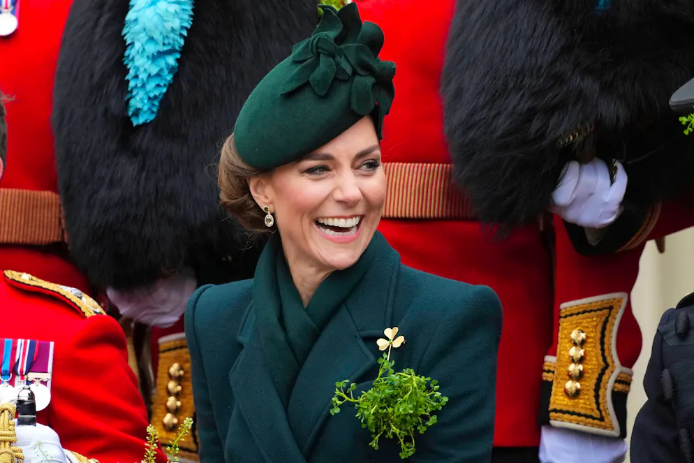 Prinzessin Kate begeht St.-Patrick's-Day in London - Gallery. Im vergangenen Jahr musste Kate auf ihre Teilnahme an der Parade verzichten.