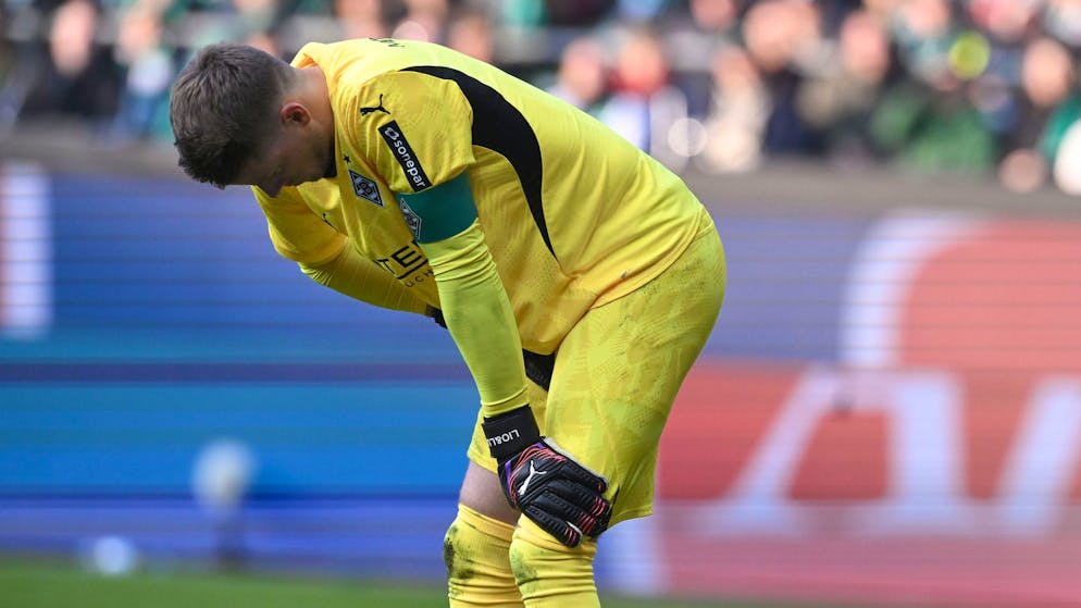 Jonas Omlin fällt in Gladbach vorerst aus.