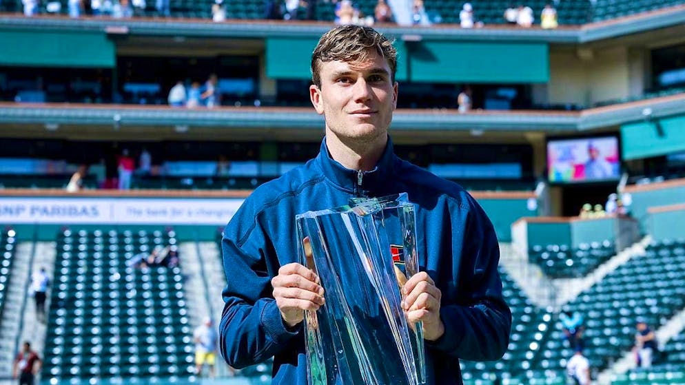 Jack Draper wins his first ATP 1000 tournament.