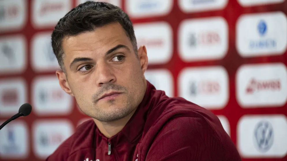 Granit Xhaka ist am Montag zum dritten Mal Vater geworden.