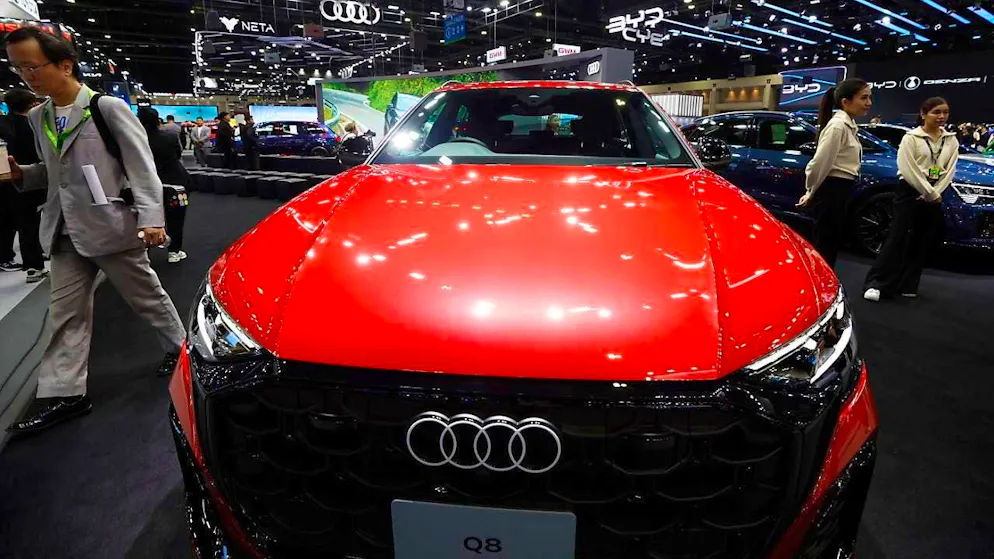 Audi with slump in profits and cautious outlook (symbolic image)