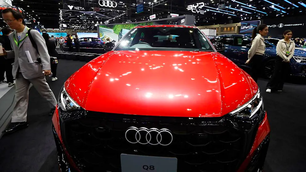 Audi mit Gewinneinbruch und verhaltenem Ausblick (Symbolbild)