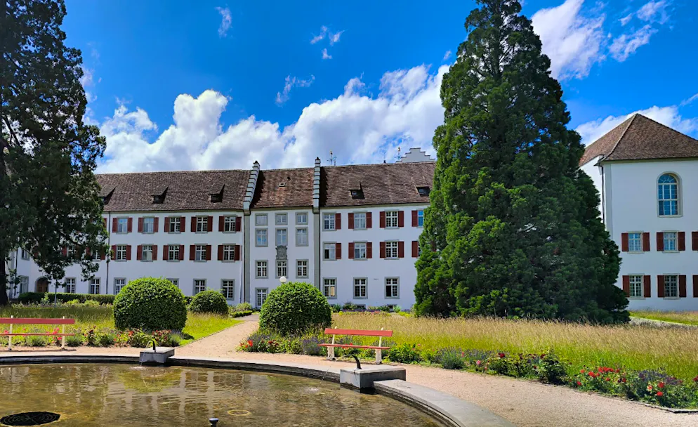 Das Restaurant auf der Klosterinsel Rheinau ist geschlossen.