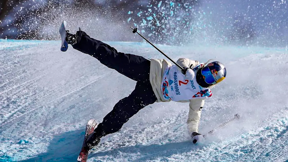 Schmerzhaftes Aus: Tess Ledeux wird nach einem Sturz in der letzten Woche nicht an der WM im Oberengadin antreten können.