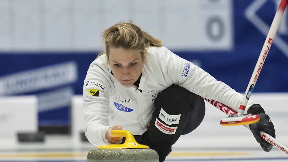 Skip Silvana Tirinzoni und ihr Team gewinnen an der WM auch das sechste Spiel