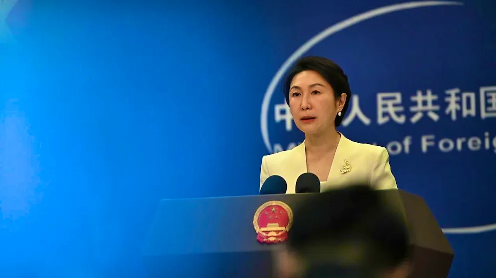 Mao Ning, China's Foreign Ministry spokeswoman, answers questions from journalists. Photo: Johannes Neudecker/dpa
