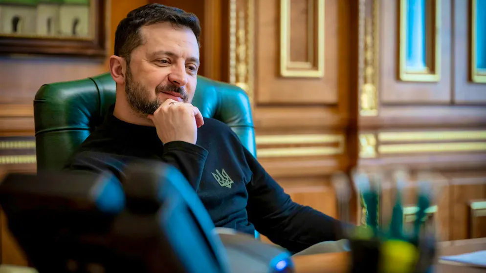 Ukrainian President Volodymyr Zelensky would have agreed to a complete 30-day ceasefire. (archive picture)