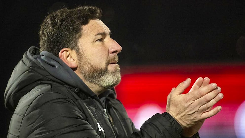 Da hilft alles Flehen nichts: Manuel Benavente ist nicht mehr Trainer der AC Bellinzona.