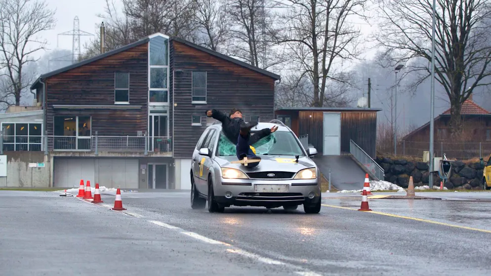 Ein Unfall mit dem Doublecoin kann tödliche Folgen haben.