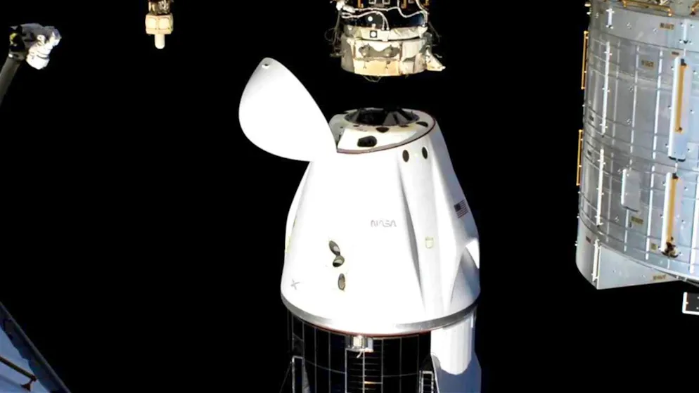 The SpaceX capsule carrying NASA astronauts Suni Williams, Butch Wilmore and Nick Hague and Russian cosmonaut Alexander Gorbunov separated from the International Space Station on March 18, 2025.
