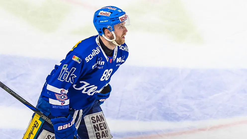 Die Erlösung nach elf Jahren Warten: Dario Meyer jubelt über sein Siegtor zum 2:1 gegen die ZSC Lions