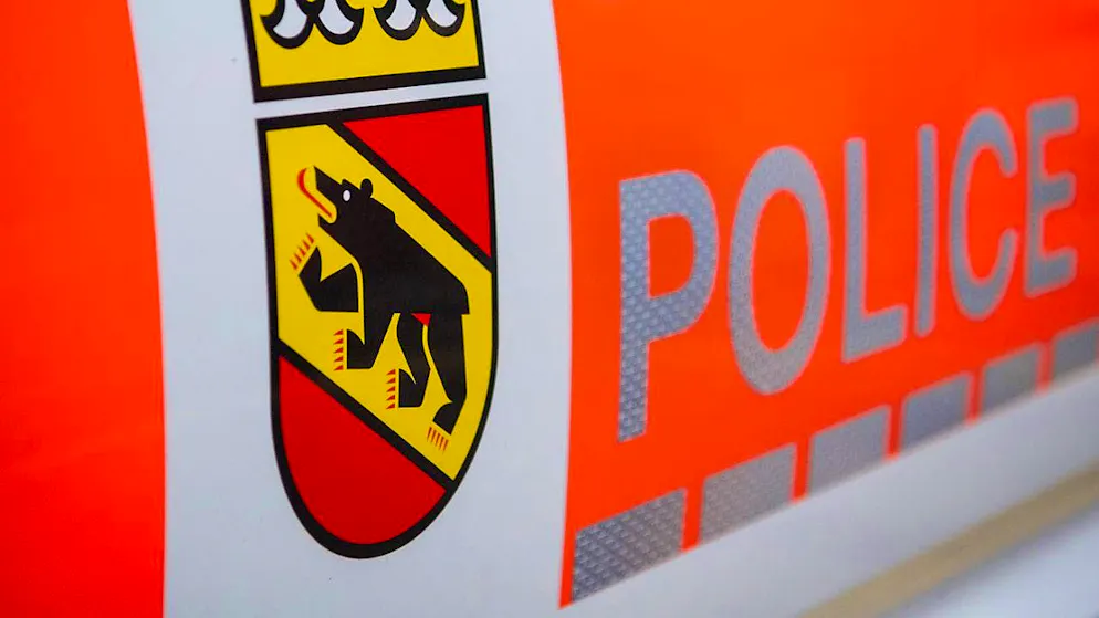 The Bern cantonal police had to respond to an accident in Konolfingen. (symbolic image)