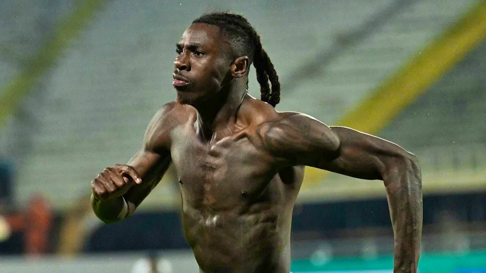 Moise Kean is in top form in Florence.