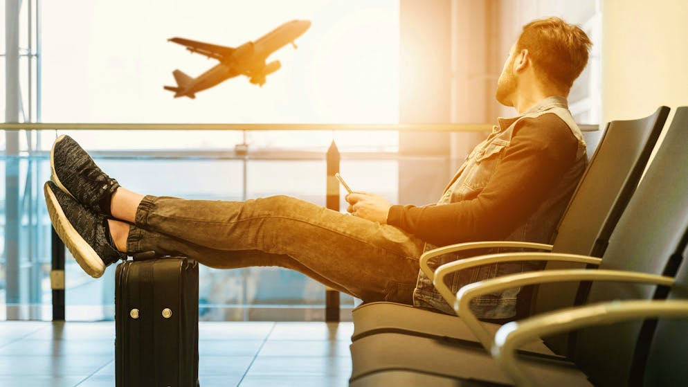 Stress am Flughafen? Die meisten Reisenden planen lieber etwas mehr Zeit ein, um es pünktlich zum Gate zu schaffen.