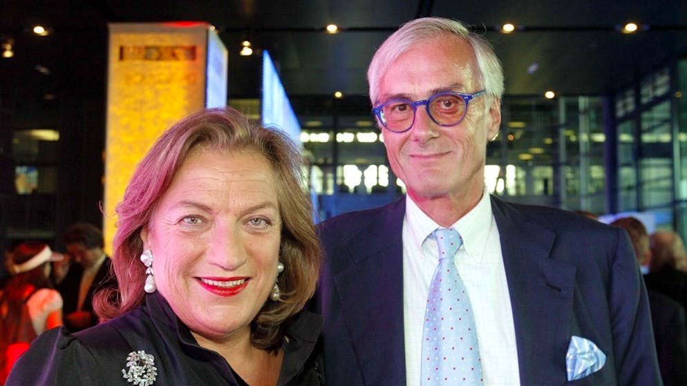 Ellen und ihr Ehemann Michael Ringier.