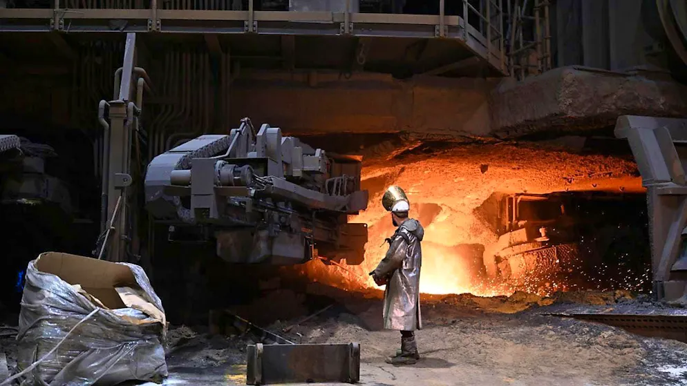 Steel producers in Europe are to be better protected against Donald Trump and his tariffs. (archive image)