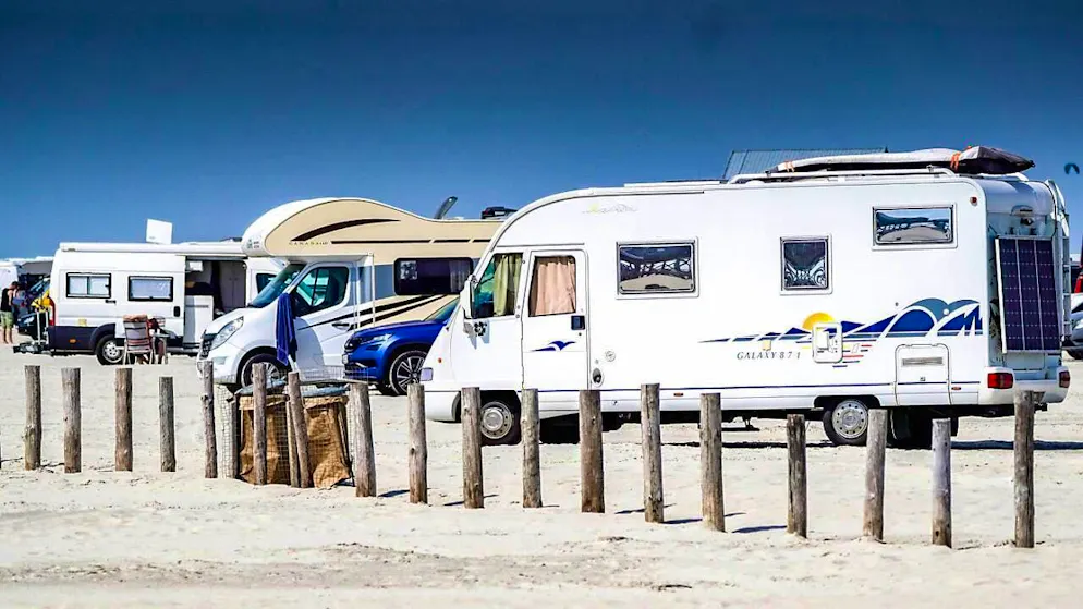 The demand for motorhomes has risen slightly again. (symbolic image)