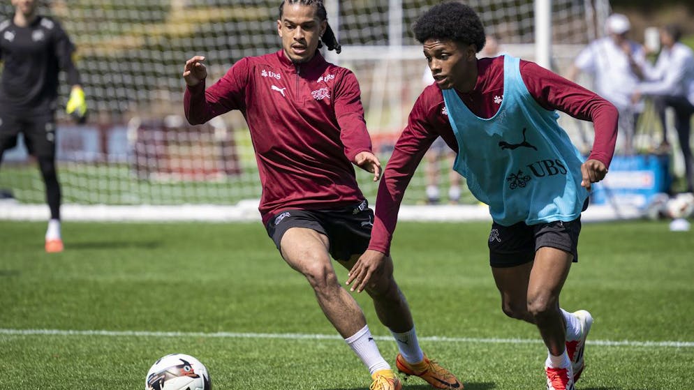Isaac Schmidt und Alvyn Sanches kickten schon als Knirpse zusammen in einem Lausanner Quartier, jetzt treffen sie sich wieder in der Nati. 