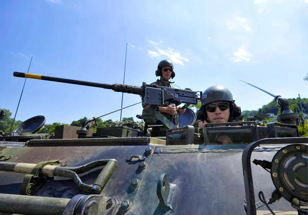 Due to a technical defect, the army had to ground its entire fleet of M113 infantry fighting vehicles.