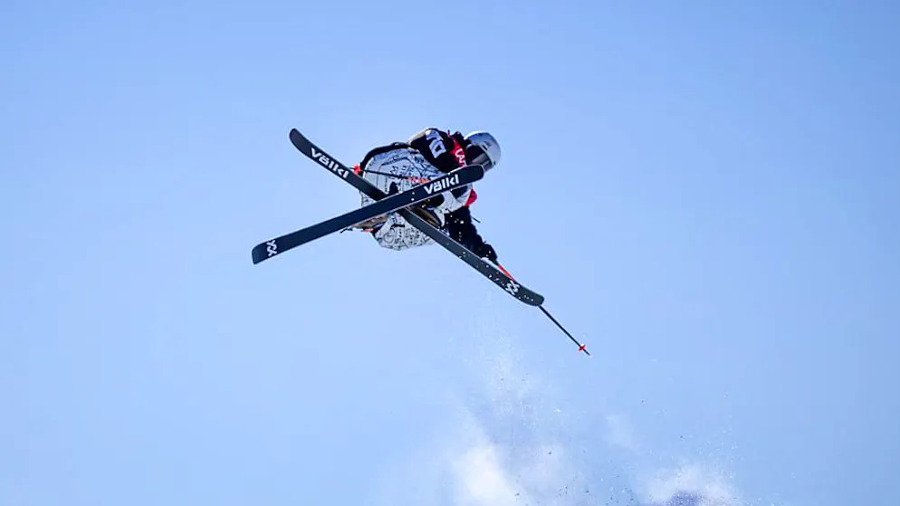 Andri Ragettli verpasst das Podest an der Heim-WM knapp.