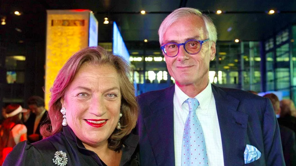 Ellen and her husband Michael Ringier.